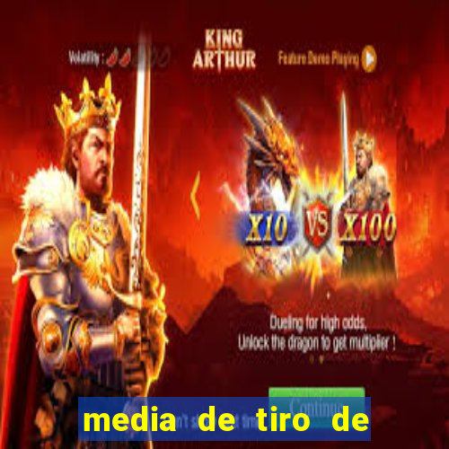 media de tiro de meta por jogo